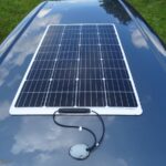 Solarpanel auf Vito V-Klasse Aufstelldach